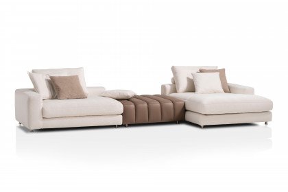 Berry von designwerk - Ecksofa rechts cloud-dancer