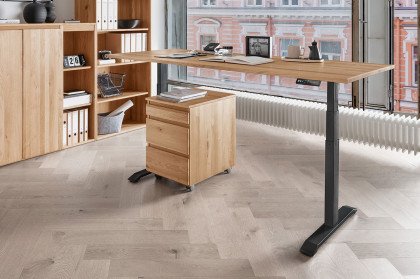 Durable Office von Gradel - Bürotisch, elektrisch höhenverstellbar