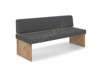 Vtektura living von Voglauer - Essgruppe Metall schwarz/ Wildeiche rustiko