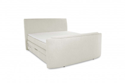 Bel Air von Jockenhöfer - Boxspringbett beige mit TV-Halterung