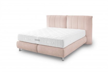 Deluxe Edition von MONDO - Boxspringbett KT2 rosa