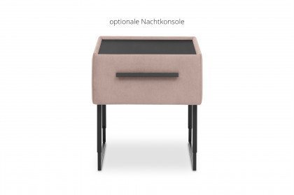 Deluxe Edition von MONDO - Boxspringbett KT2 rosa