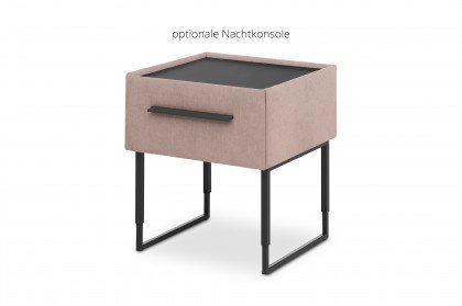 Deluxe Edition von MONDO - Boxspringbett KT2 rosa