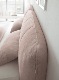 Deluxe Edition von MONDO - Boxspringbett KT2 rosa