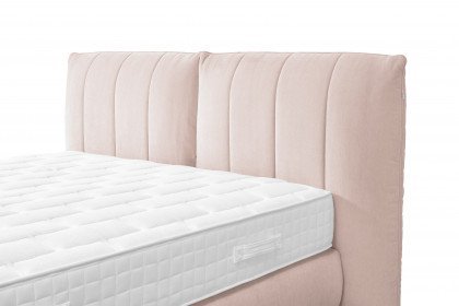 Deluxe Edition von MONDO - Boxspringbett KT2 rosa