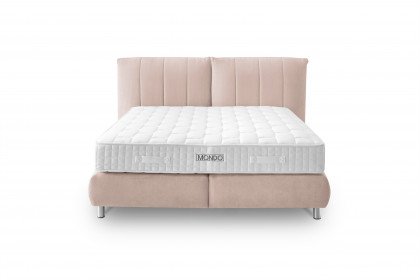 Deluxe Edition von MONDO - Boxspringbett KT2 rosa