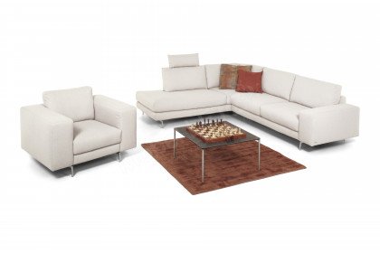 KOINOR Omega - Ecksofa Ausführung links creme