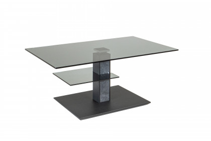 5735 von Vierhaus - Couchtisch anthrazit/ Parsolglas grau