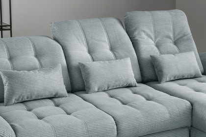 Delphino von Benformato - Ecksofa rechts aqua