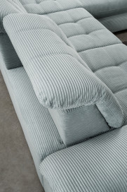 Delphino von Benformato - Ecksofa rechts aqua