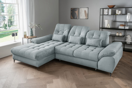 Delphino von Benformato - Ecksofa links aqua