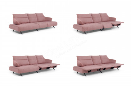 1053 von Himolla - XXL-Sofa peach