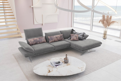 KOINOR Elements - Ecksofa Variante rechts grau