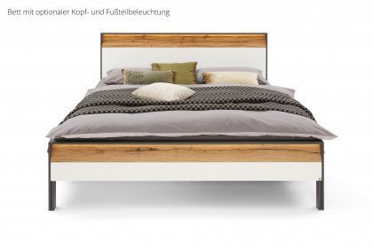 Joline von Musterring - Schlafzimmer-Einrichtung - Lack weiß - Eiche Altholz