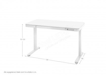 Barco von MCA - Bürotisch elektrisch verstellbar