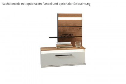 Madiva von Musterring - Schlafzimmer Balkeneiche-Furnier - Lack weiß