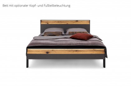 Joline von Musterring - Schlafzimmer graphit - Wildeiche - Spaltholzakzent