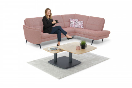 Teoma von MONDO - Ecksofa rechts peach