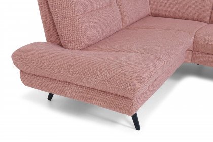 Teoma von MONDO - Ecksofa links peach