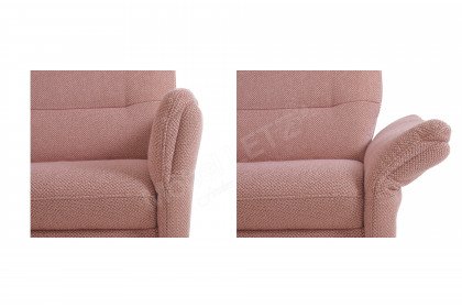 Teoma von MONDO - Ecksofa links peach