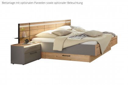 Madiva von Musterring - Schlafzimmer Balkeneiche - Lack manhattan