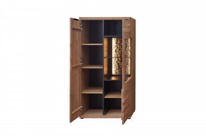 Donna von Wohnconcept - Highboard in natürlicher Wildeichenausführung