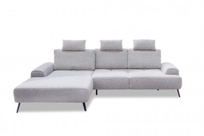 Astoria von Exxpo - Ecksofa links grau-melange