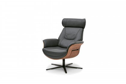 MR 276 von Musterring - Ledersessel charcoal