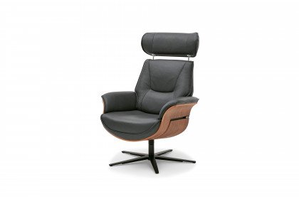 MR 276 von Musterring - Ledersessel charcoal