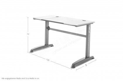 mcRacing Gam-Desk von MCA - Gaming Schreibtisch ca. 120 cm breit