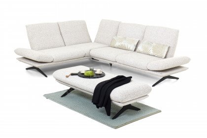 KOINOR Elements - Eckgarnitur mit Hocker beige