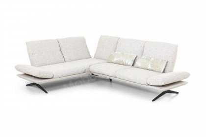 KOINOR Elements - Eckgarnitur mit Hocker beige