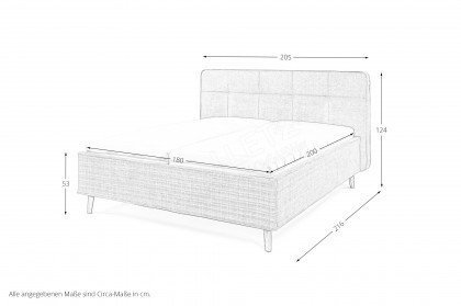 Delano von Musterring - Polsterbett KT1 hellbeige