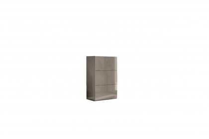 Modena Entree von Munari - Garderobe Metall anthrazit & Glas grau