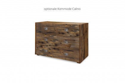 Edition pronto Wood von Hasena - Massivholzbett San Luca Akazie Vintage brown