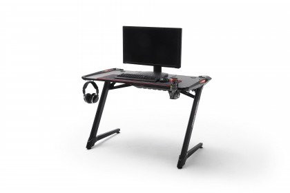 DX-Racer Desk von MCA - Gaming Schreibtisch Desk I mit farbiger LED-Leiste