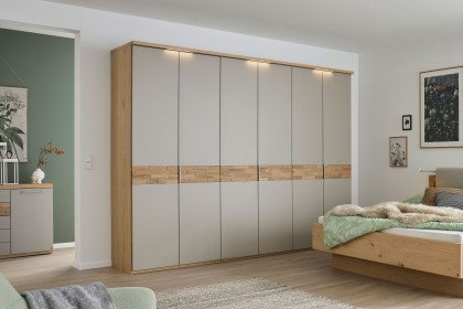 Minto 2.0 von Musterring - Schrank 270 taupe - Balkeneiche