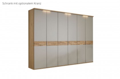 Minto 2.0 von Musterring - Schrank 270 taupe - Balkeneiche