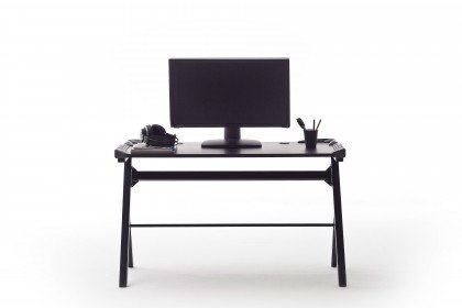 mcRacing Gaming Desk von MCA - Gamer-Tisch mit seitlicher Beleuchtung