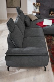 MR 270 von Musterring - Ecksofa rechts grau