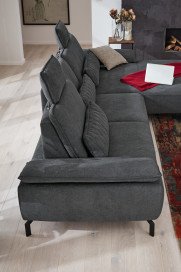 MR 270 von Musterring - Ecksofa rechts grau