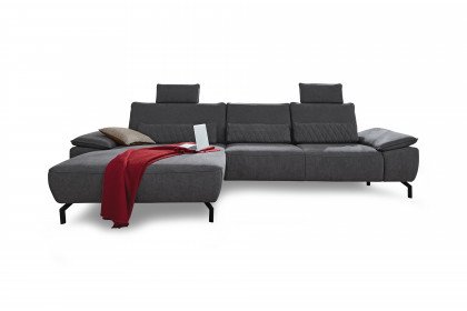 MR 270 von Musterring - Ecksofa links grau