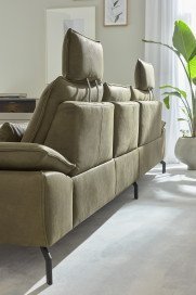 MR 270 von Musterring - Ledersofa links olive