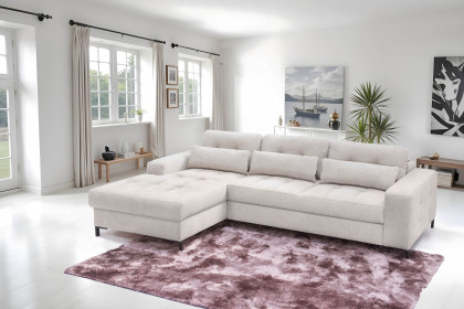 Bonito von Exxpo - Ecksofa Variante links beige