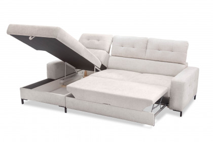 Bonito von Exxpo - Ecksofa Variante links beige