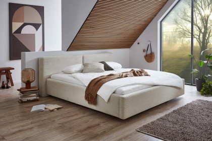 Cube-Dream von Meise Möbel - Polsterbett 180 beige