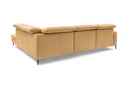 MR 1380 von Musterring - Ledersofa Variante rechts honey