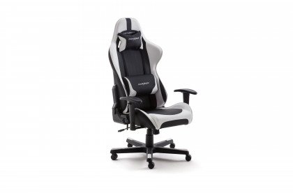 DX-Racer 6  von MCA - Gamingstuhl in Schwarz/ Weiß