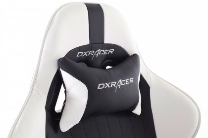 DX-Racer 6  von MCA - Gamingstuhl in Schwarz/ Weiß