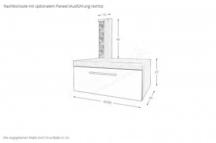 Minto 2.0 von Musterring - Schlafzimmer Lack taupe - Balkeneiche Furnier